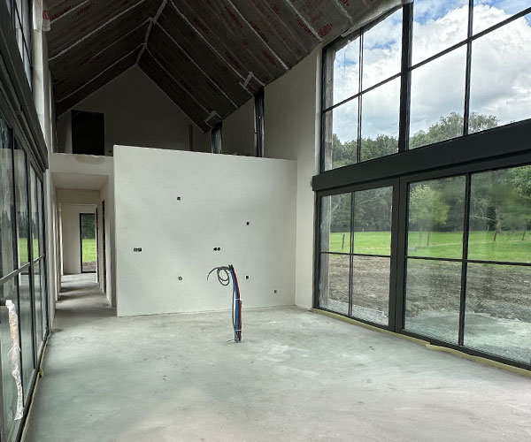 maison à Marche-en-Famenne après travaux de plafonnage